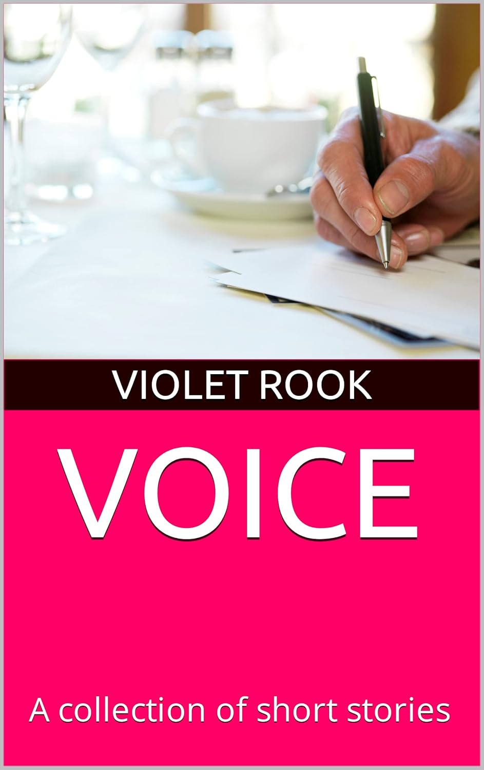 Image: Book cover for <em>Voice</em> by Violet Rook