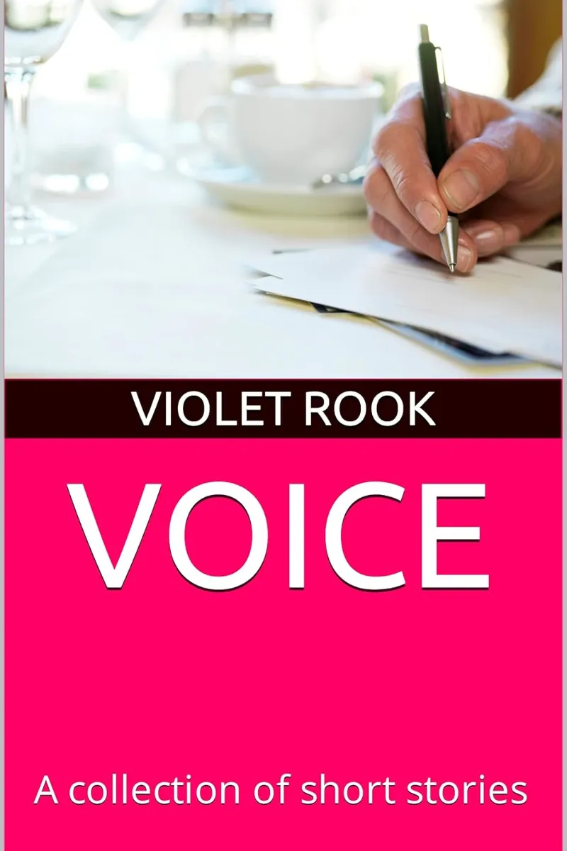 Image: Book cover for <em>Voice</em> by Violet Rook