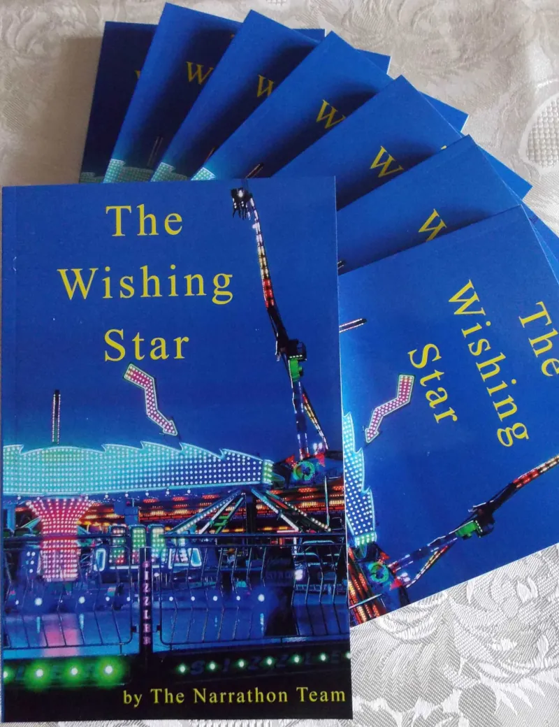 Image: Photograph of <em>The Wishing Star</em> books