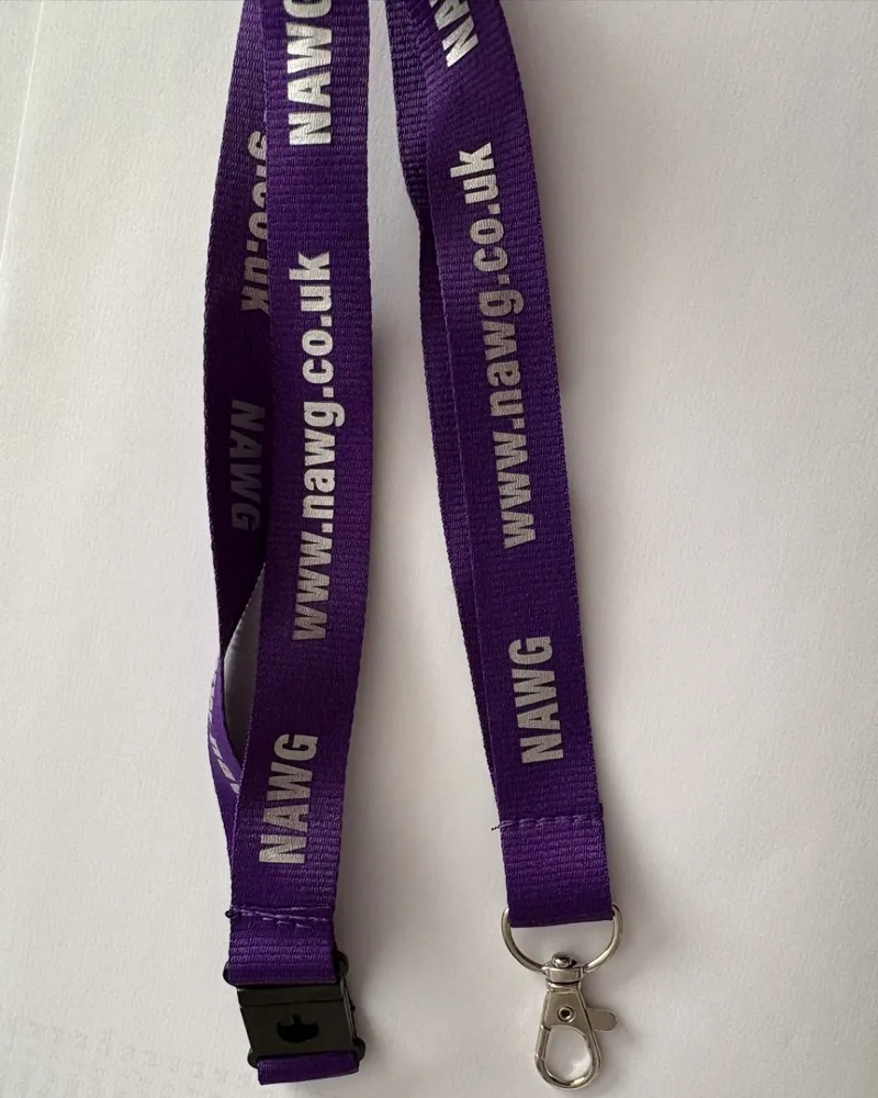 Image: Branded items for sale: lanyards