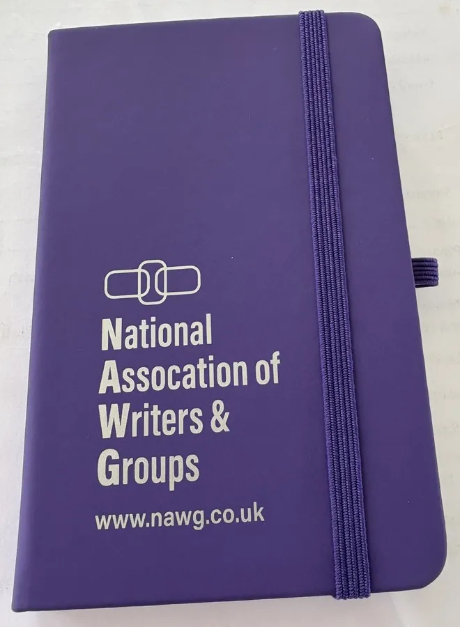 Image: Branded items for sale: notebooks